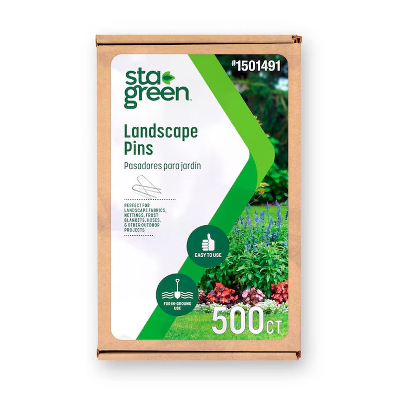 75 -Pack 4-In Metal Landscape Fabric Pins