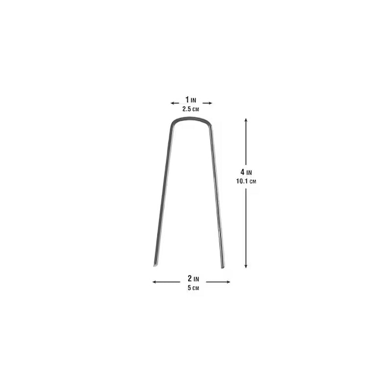 75 -Pack 4-In Metal Landscape Fabric Pins