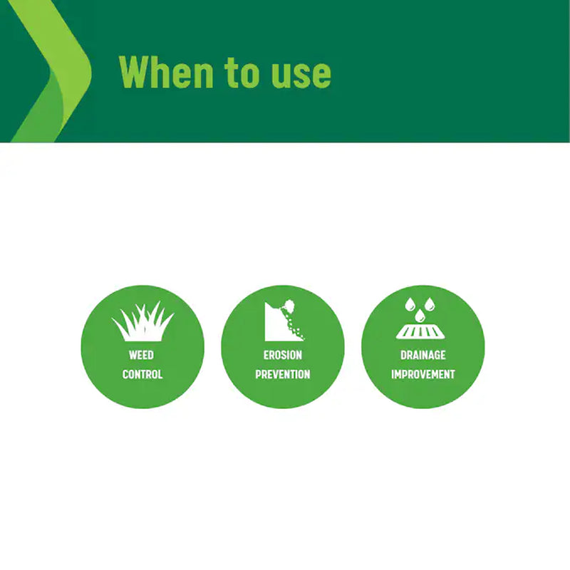 50-Ft X 3-Ft Basic Weed Barrier Landscape Fabric