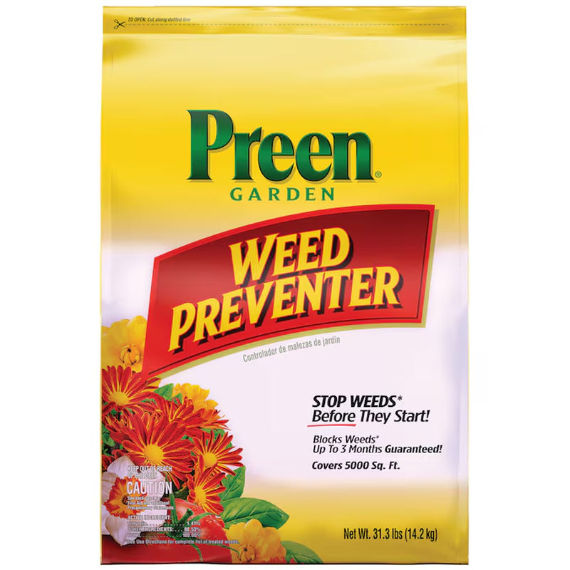 Garden Weed Preventer 5.6-Lbs. 900-Sq Ft Pre-Emergent Herbicide