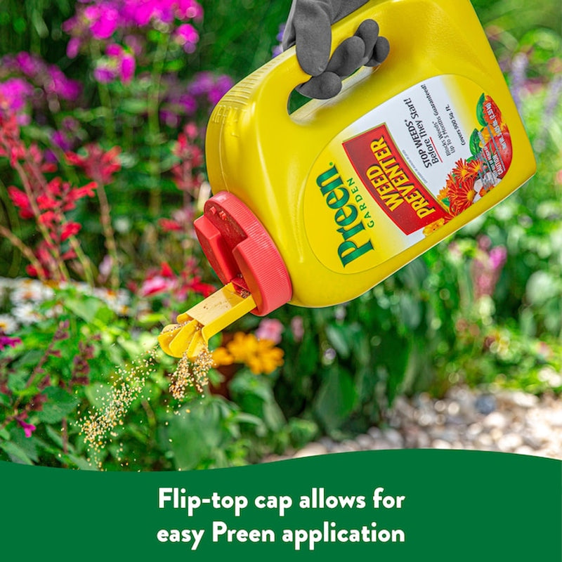 Garden Weed Preventer 5.6-Lbs. 900-Sq Ft Pre-Emergent Herbicide