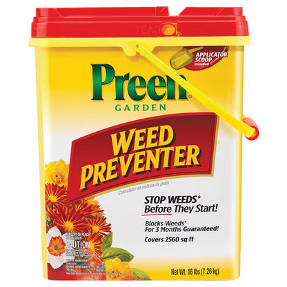 Garden Weed Preventer 5.6-Lbs. 900-Sq Ft Pre-Emergent Herbicide