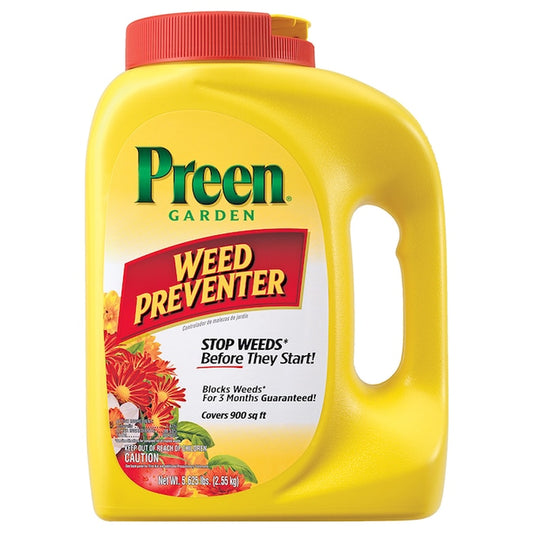 Garden Weed Preventer 5.6-Lbs. 900-Sq Ft Pre-Emergent Herbicide