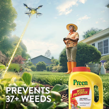 Garden Weed Preventer 5.6-Lbs. 900-Sq Ft Pre-Emergent Herbicide