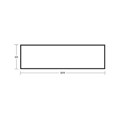 50-Ft X 3-Ft Basic Weed Barrier Landscape Fabric