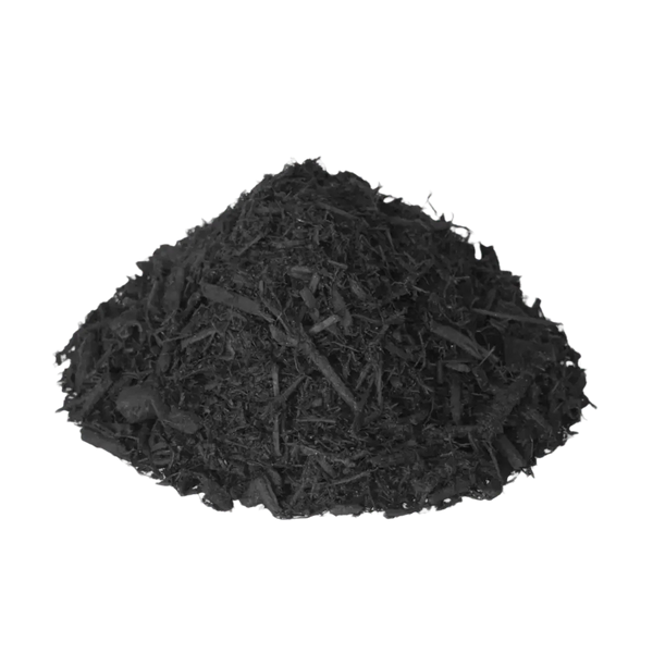 Dyed Black / Double Shredded / texas_mulch_sls