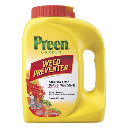 Garden Weed Preventer 5.6-Lbs. 900-Sq Ft Pre-Emergent Herbicide