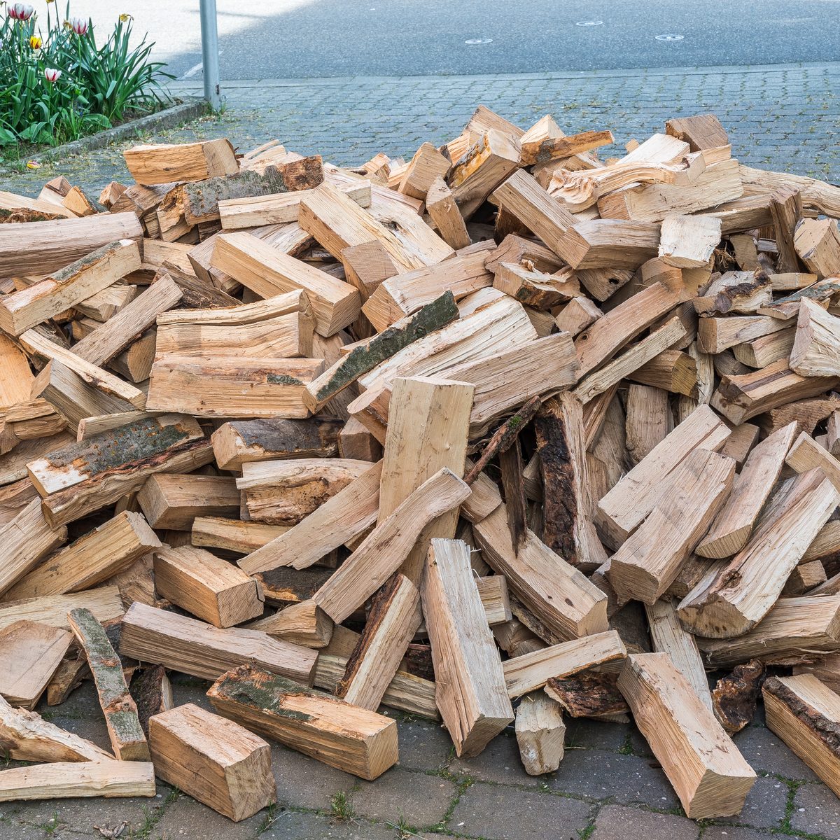 Washington DC Firewood Delivery - Mulch Mound