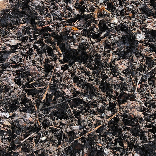 Leaf Compost - Mulch Mound